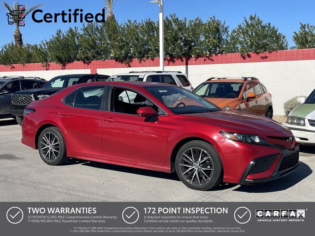 Certified 2021 Toyota Camry SE Sedan