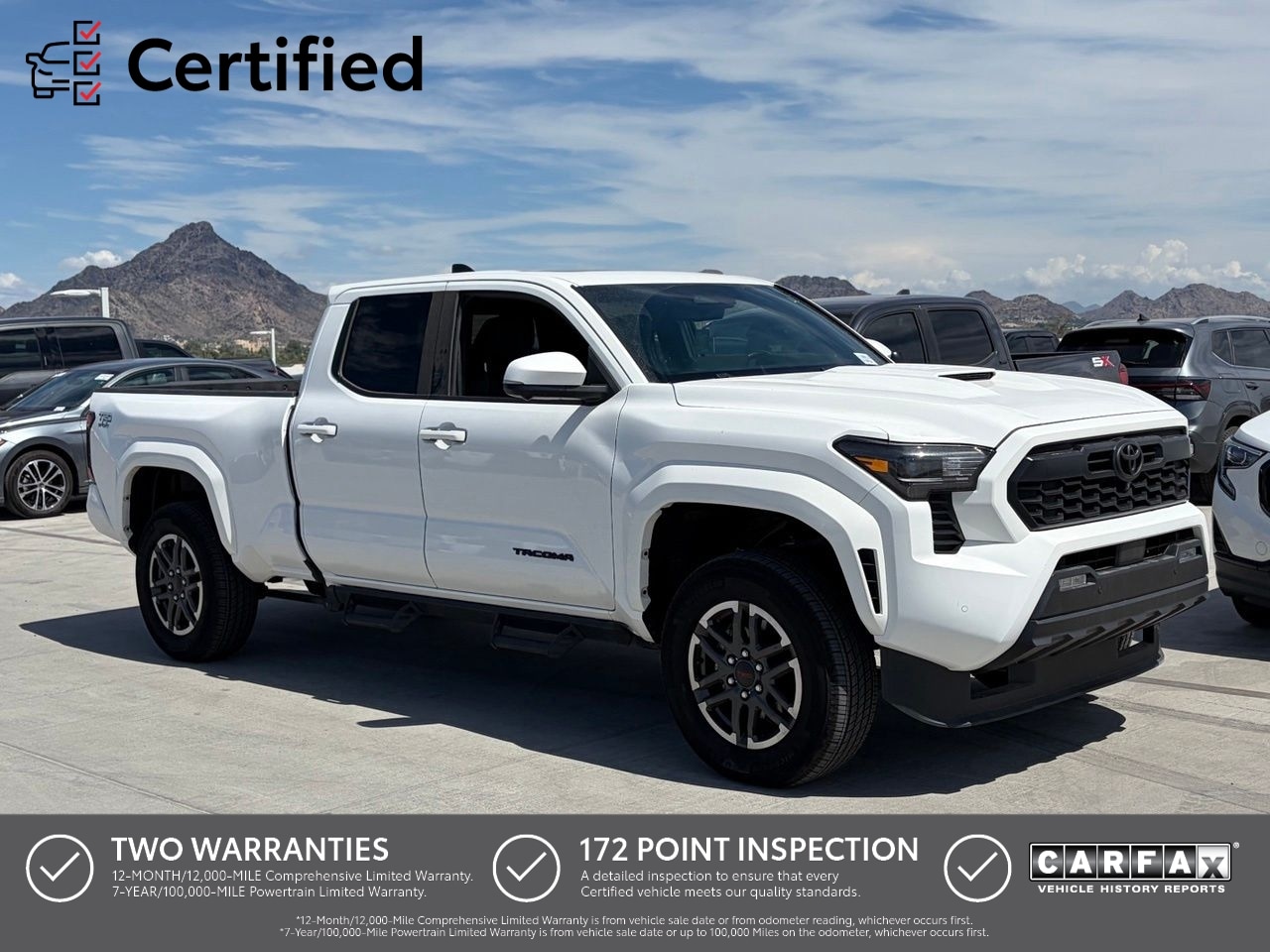 Ice Cap 2025 Toyota Tacoma Pickup Truck Four-Wheel Drive 8-Speed Automatic
