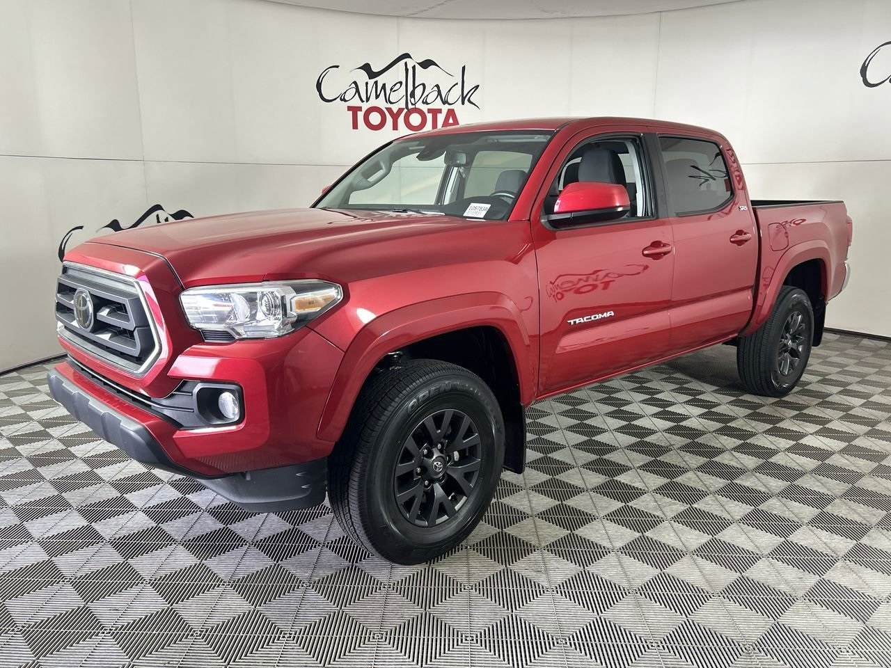 Certified 2022 Toyota Tacoma SR5 with VIN 3TMAZ5CNXNM176895 for sale in Phoenix, AZ