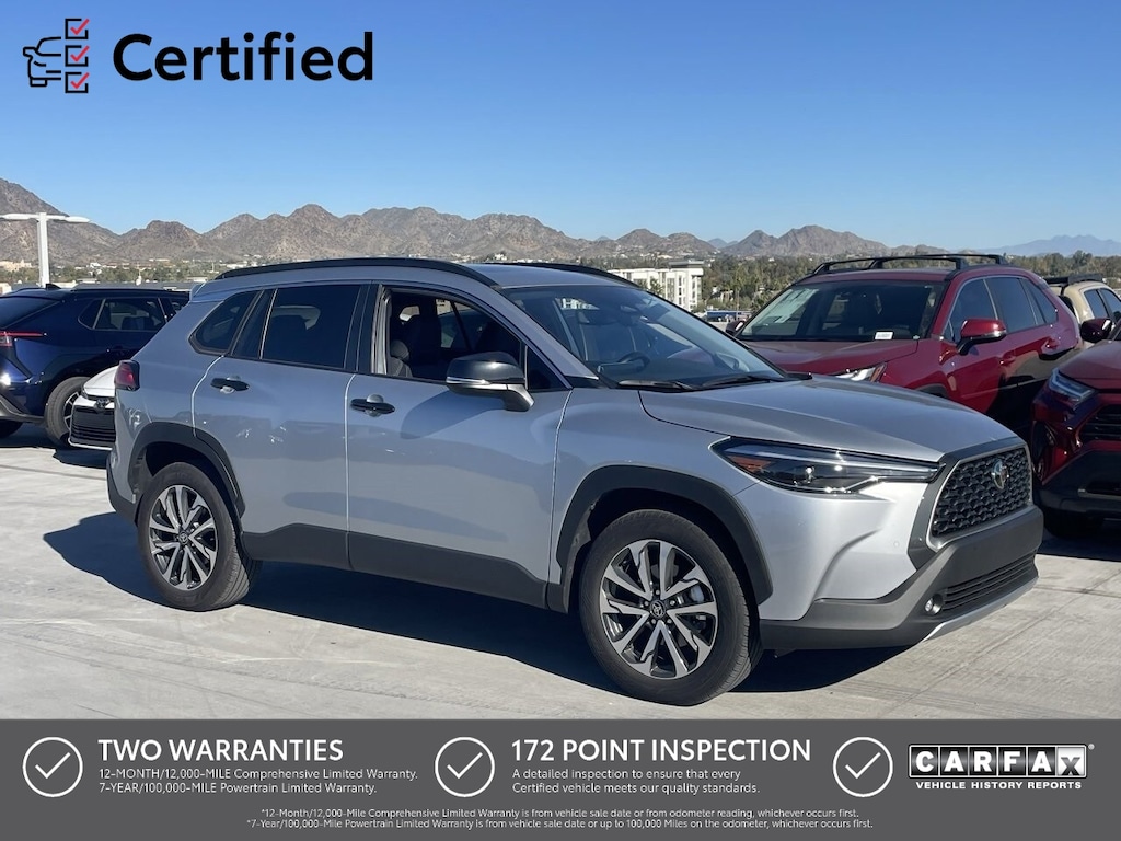 Certified 2025 Toyota Corolla Cross XLE SUV