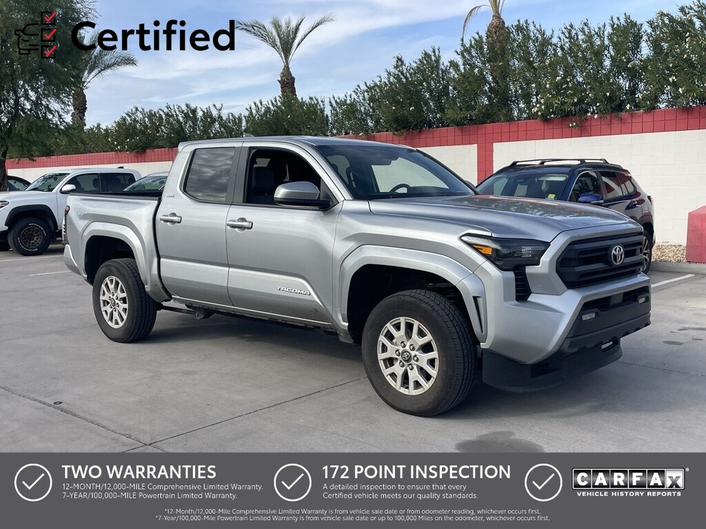 Certified 2025 Toyota Tacoma SR5 Truck Double Cab