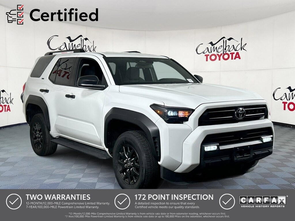 Certified 2025 Toyota 4Runner SR5 SUV