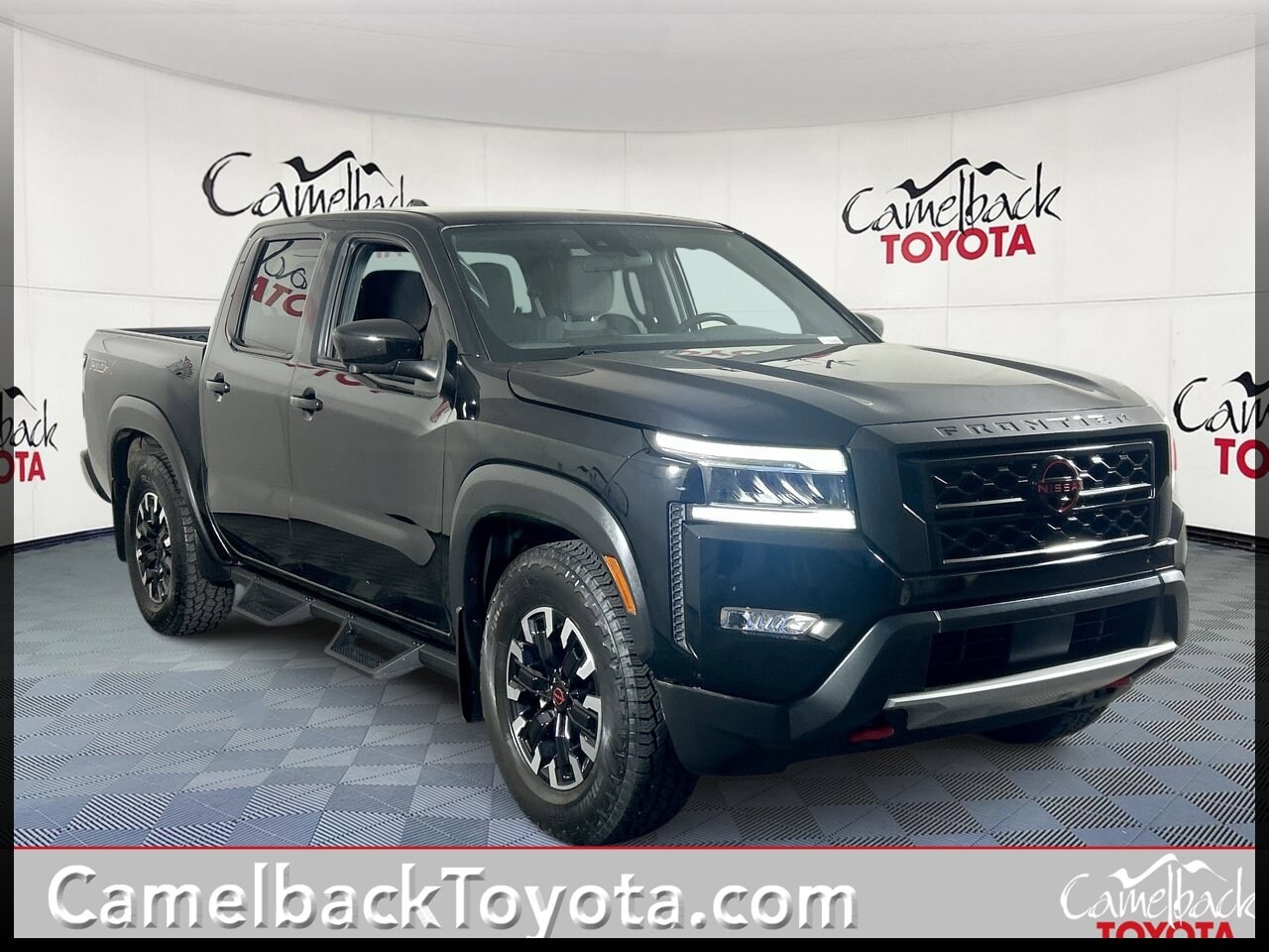 Super Black 2023 Nissan Frontier Pickup Truck 4X2 9-Speed Automatic