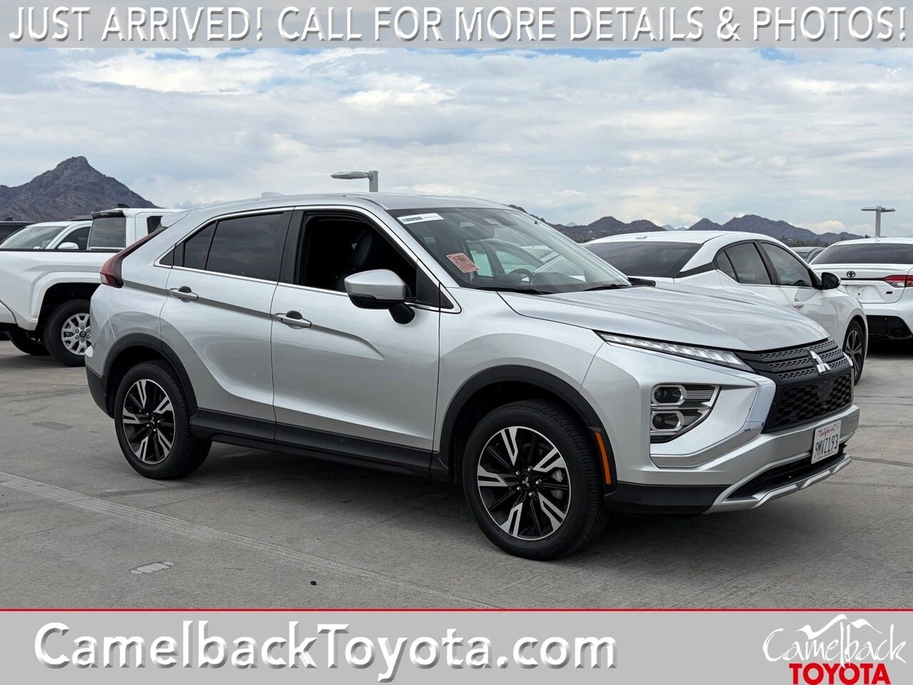 Alloy Silver 2024 Mitsubishi Eclipse Cross SUV / Crossover All-Wheel Drive Continuously Variable Transmission