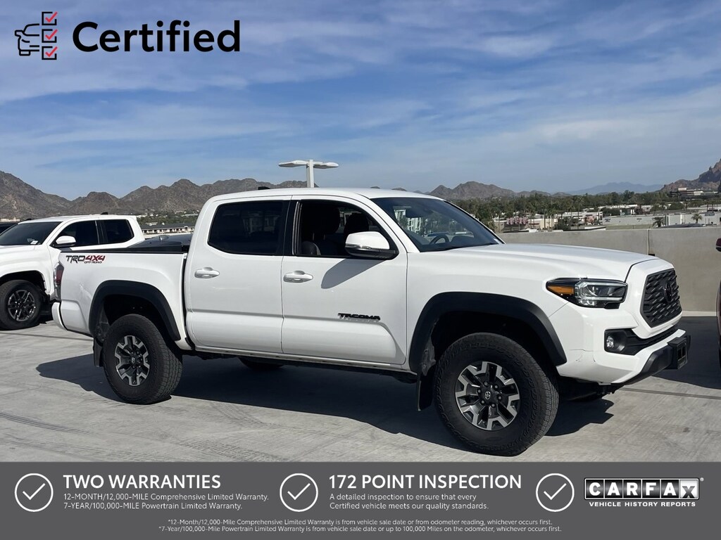 Certified 2023 Toyota Tacoma TRD Off-Road Truck Double Cab