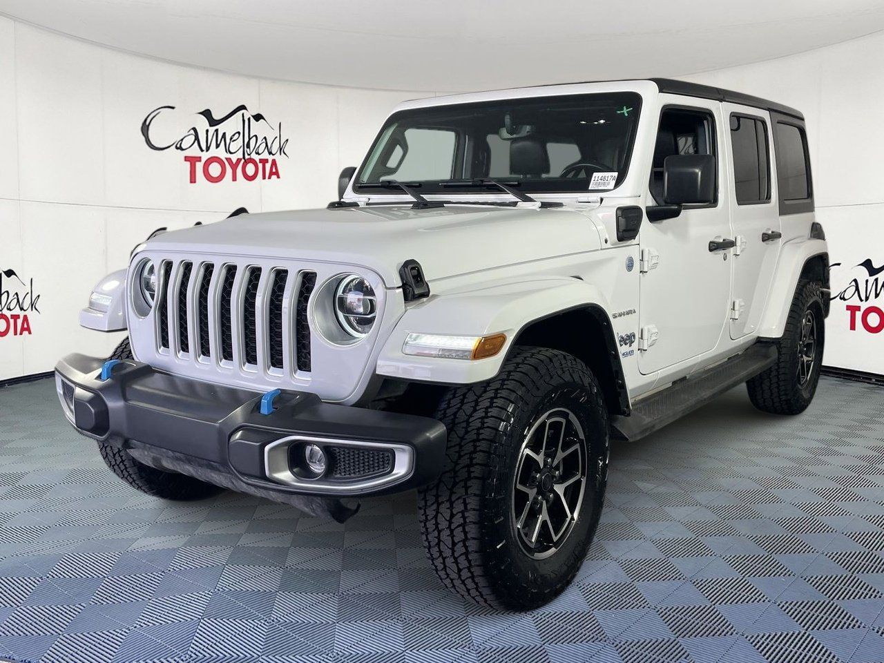 Used 2022 Jeep Wrangler Unlimited Sahara 4XE with VIN 1C4JJXP60NW170268 for sale in Phoenix, AZ