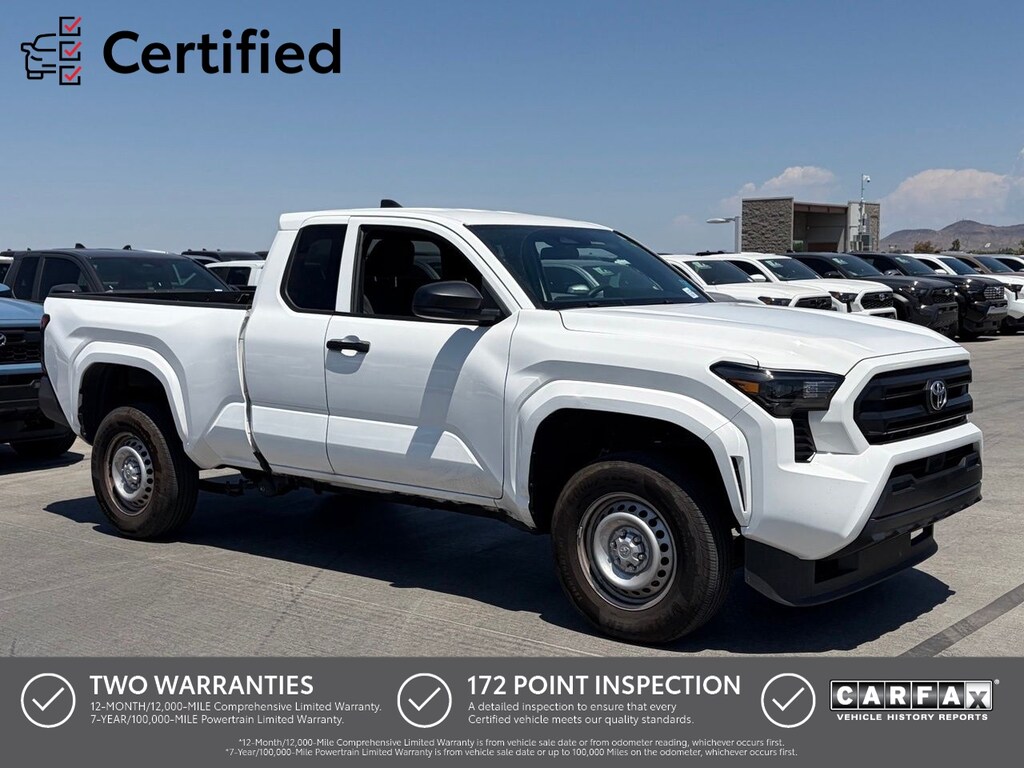 Certified 2025 Toyota Tacoma SR Truck XtraCab
