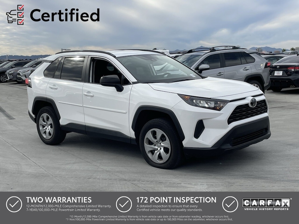 Certified 2021 Toyota RAV4 LE SUV