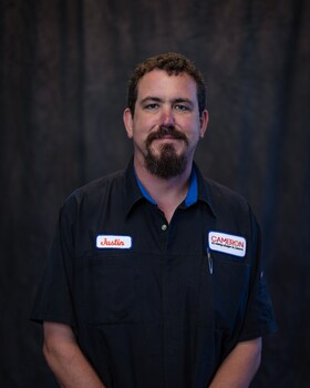 Staff member Justin Hairston from a391f07f9dac