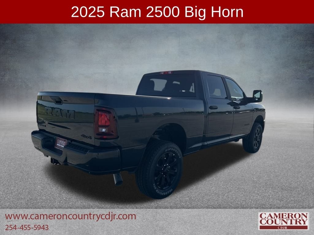 New 2025 Ram 2500 BIG HORN CREW CAB 4X4 6'4 BOX Pickup