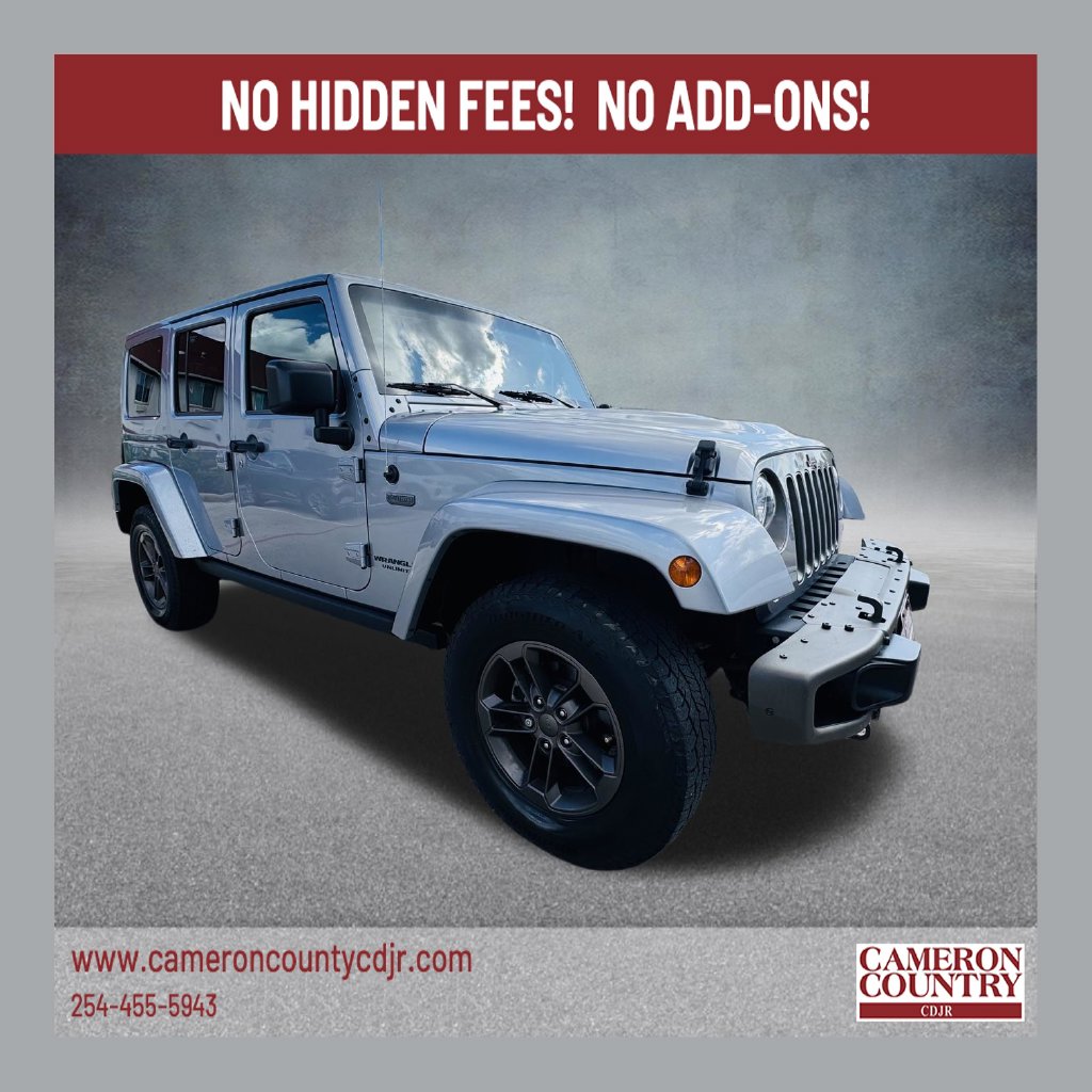 Used 2017 Jeep Wrangler Unlimited Sahara SUV