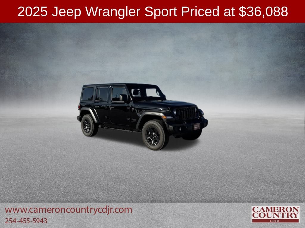 2025 Jeep Wrangler 4-Door Sport's photo