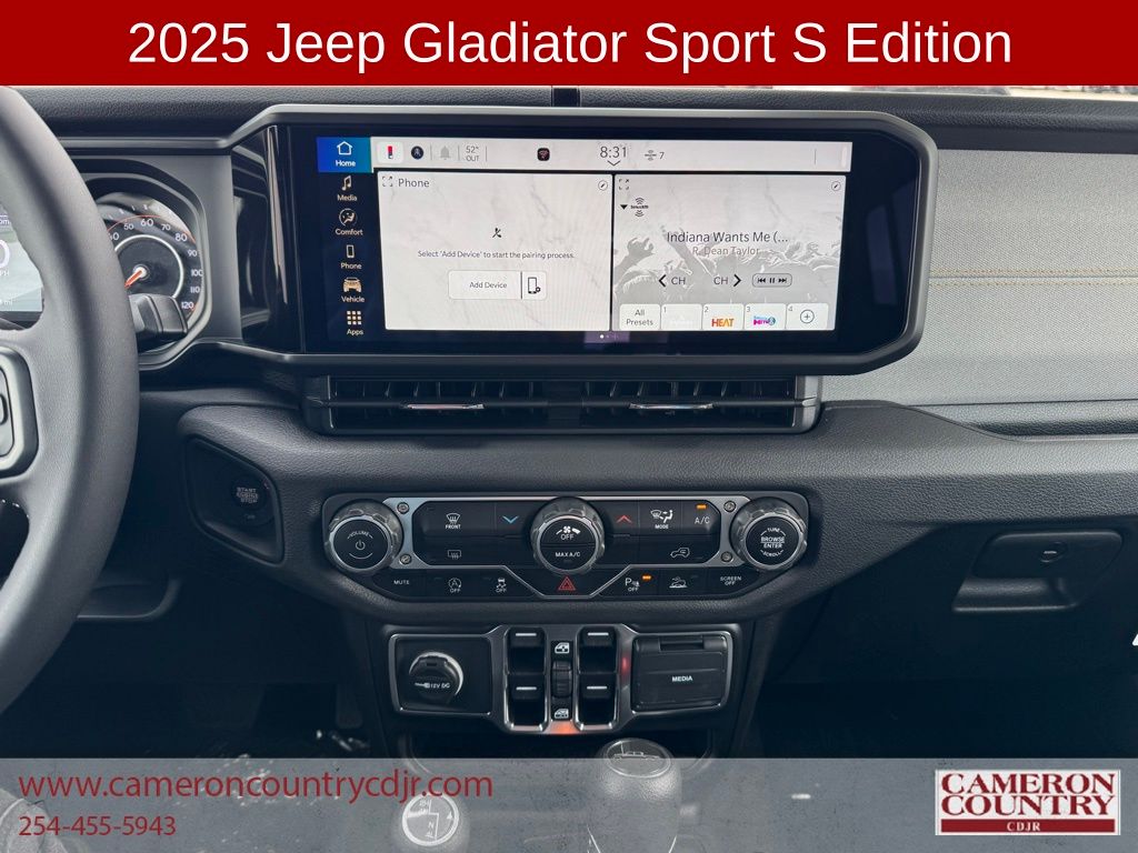 2025 Jeep Gladiator Sport S - Photo 8