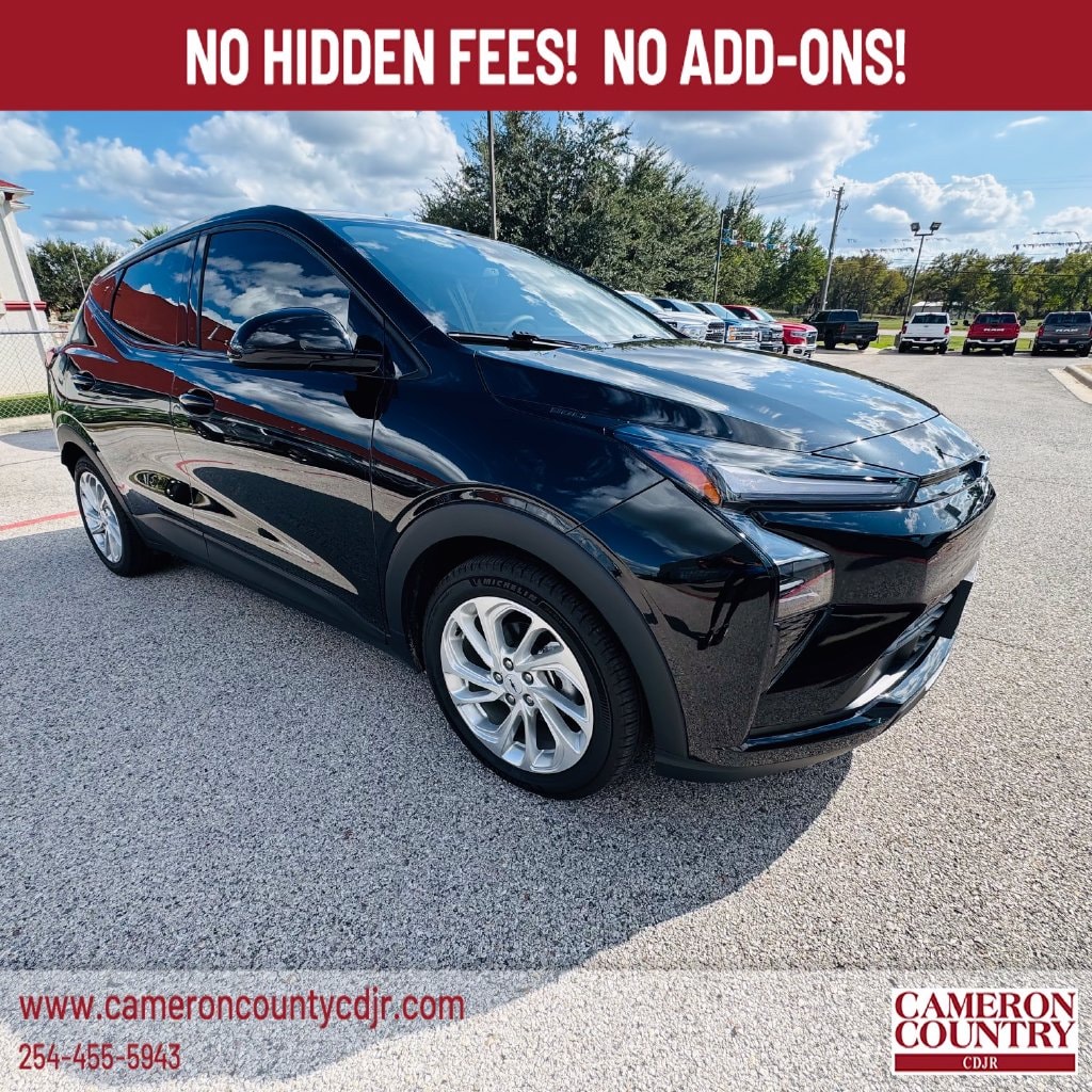 Used 2027 Chevrolet Bolt LT with VIN 1G1FY6EV6VF107030 for sale in Cameron, TX