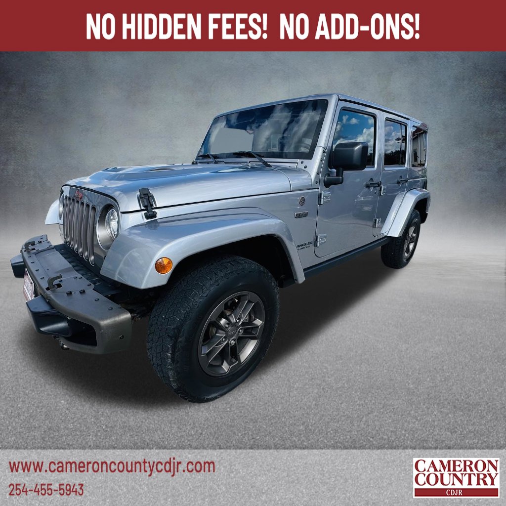 Used 2017 Jeep Wrangler Unlimited Sahara SUV