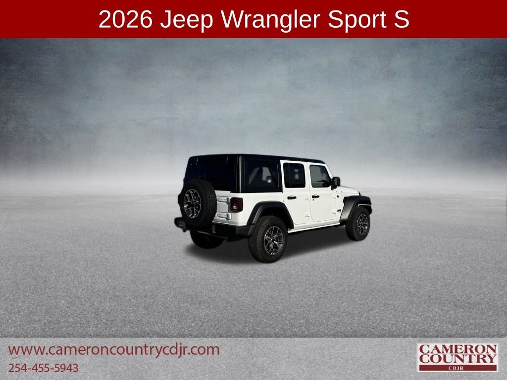 New 2026 Jeep Wrangler 4-DOOR SPORT S Sport Utility