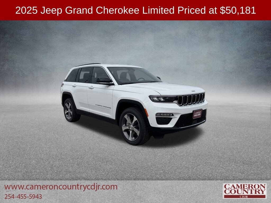 New 2025 Jeep Grand Cherokee LIMITED 4X4 Sport Utility