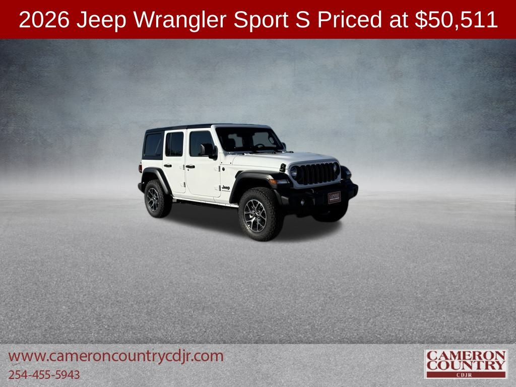 2026 Jeep Wrangler 4-Door Sport S's photo