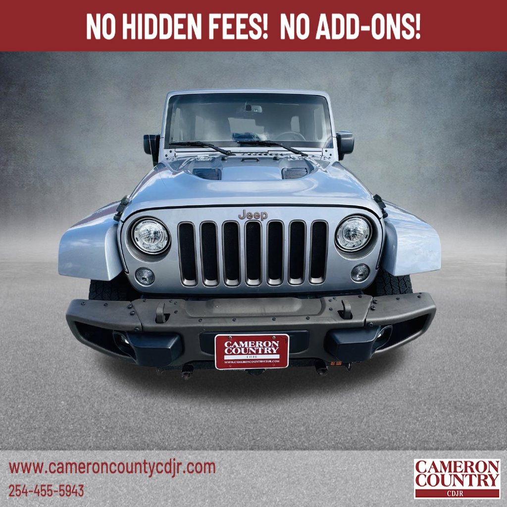 Used 2017 Jeep Wrangler Unlimited Sahara SUV