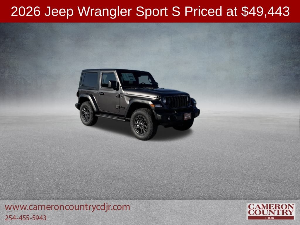2026 Jeep Wrangler 2-Door Sport S's photo
