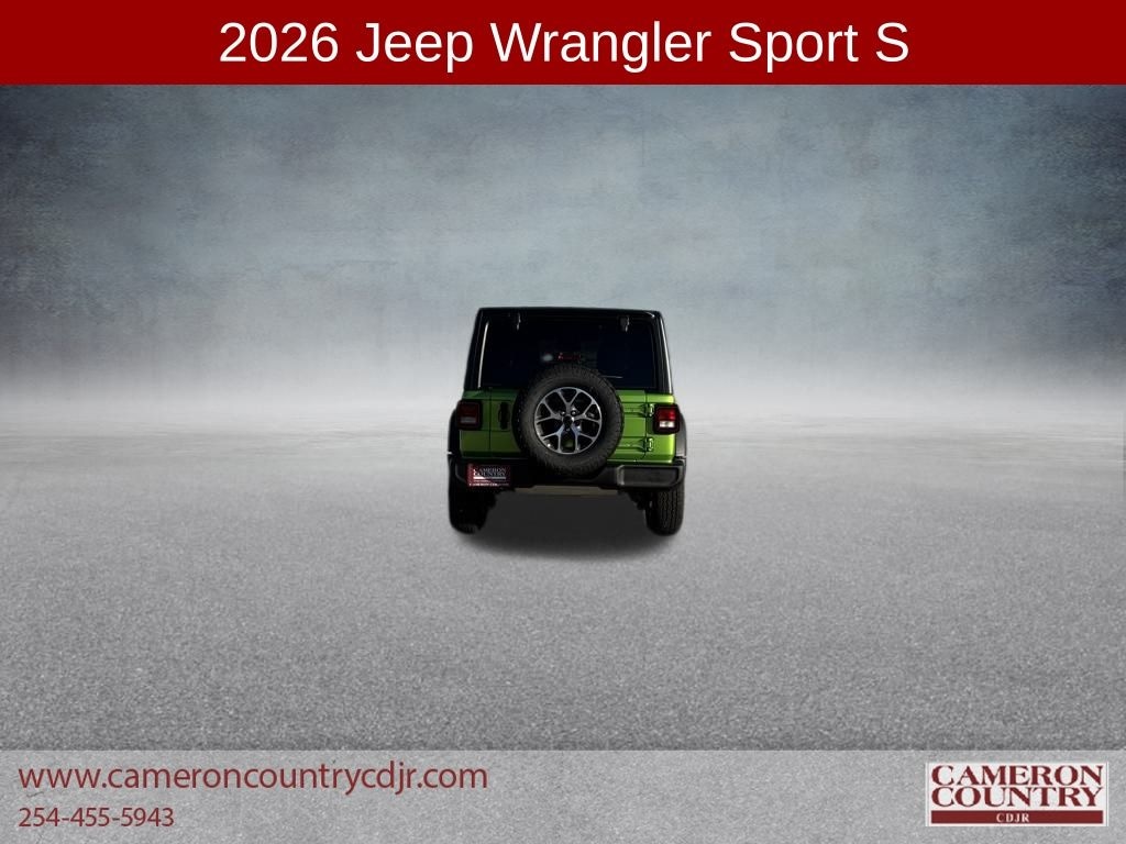 New 2026 Jeep Wrangler 4-DOOR SPORT S Sport Utility