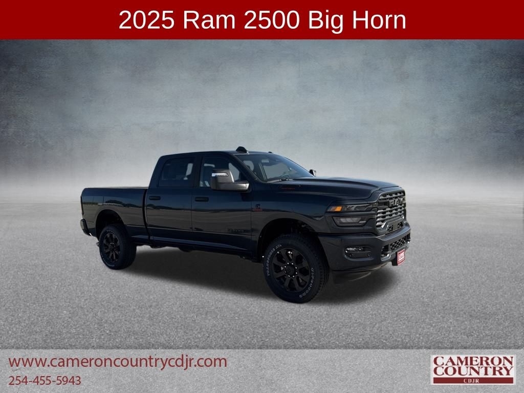 New 2025 Ram 2500 BIG HORN CREW CAB 4X4 6'4 BOX Pickup
