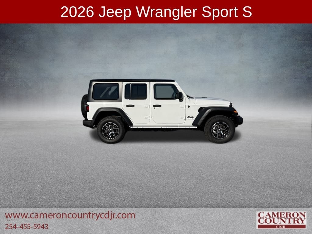New 2026 Jeep Wrangler 4-DOOR SPORT S Sport Utility