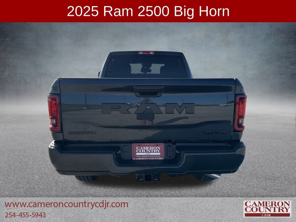 New 2025 Ram 2500 BIG HORN CREW CAB 4X4 6'4 BOX Pickup