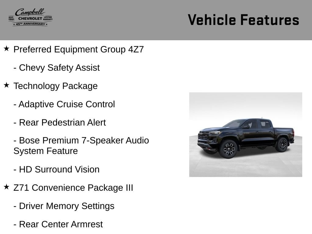 2026 Chevrolet Colorado Z71 - Photo 7