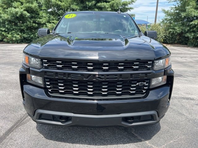 Used 2021 Chevrolet Silverado 1500 Custom with VIN 1GCRYBEK1MZ225616 for sale in Bowling Green, KY