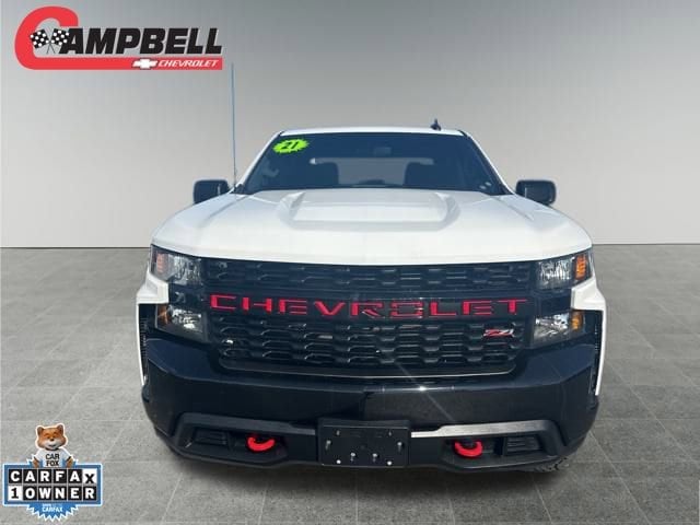 Used 2021 Chevrolet Silverado 1500 Custom with VIN 1GCPYCEF4MZ315293 for sale in Bowling Green, KY