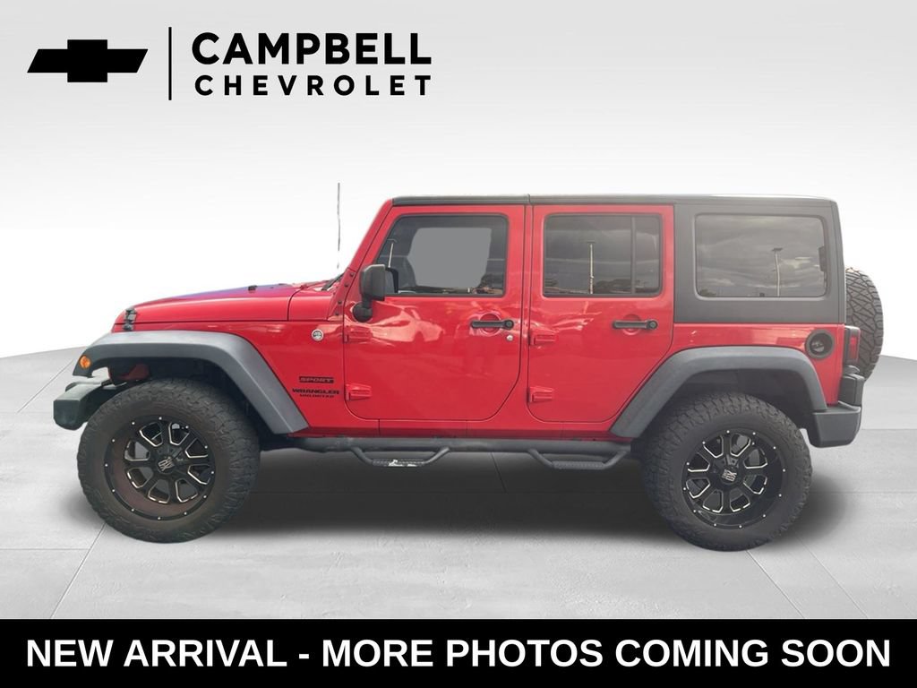 Used 2016 Jeep Wrangler Unlimited Sport S with VIN 1C4HJWDG1GL219150 for sale in Bowling Green, KY