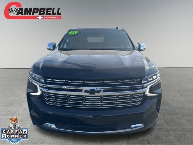 Used 2021 Chevrolet Tahoe Premier with VIN 1GNSKSKD5MR291599 for sale in Bowling Green, KY