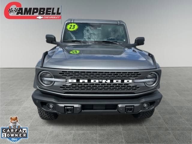 Used 2023 Ford Bronco 4-Door Badlands with VIN 1FMEE5DP2PLC13936 for sale in Bowling Green, KY