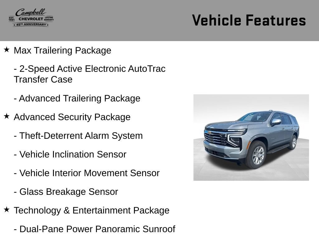 2026 Chevrolet Tahoe Premier - Photo 33