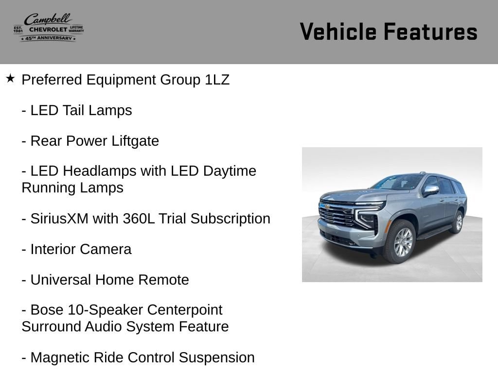 2026 Chevrolet Tahoe Premier - Photo 23