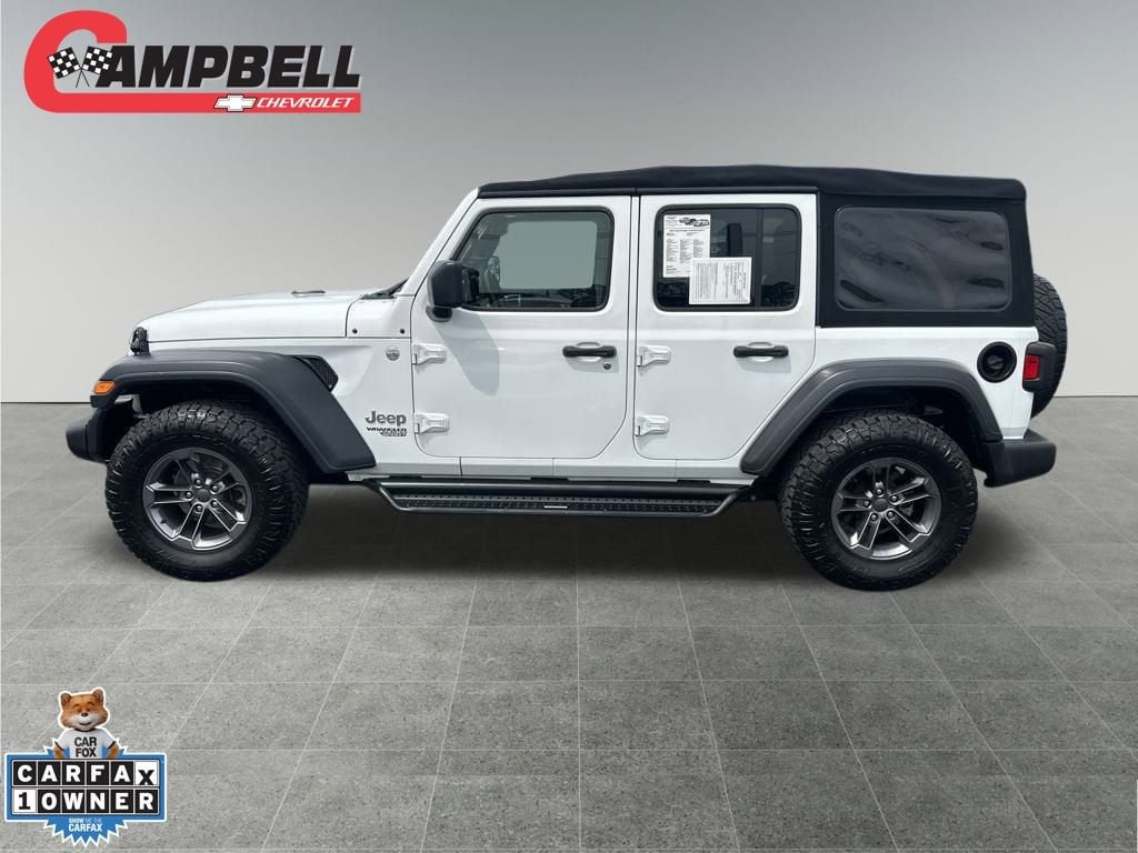 Used 2018 Jeep All-New Wrangler Unlimited Sport S with VIN 1C4HJXDN8JW311432 for sale in Bowling Green, KY