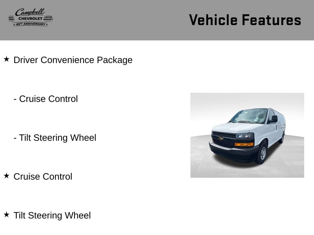2026 Chevrolet Express Cargo Work Van - Photo 7