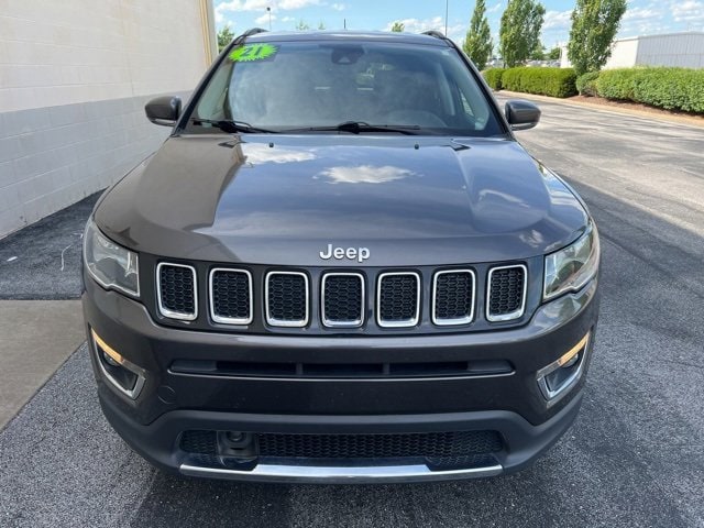 Used 2021 Jeep Compass Limited with VIN 3C4NJDCB5MT527824 for sale in Bowling Green, KY