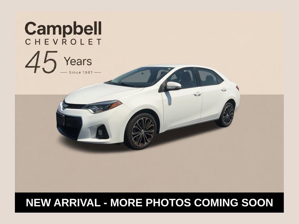 2014 Toyota Corolla S Plus
