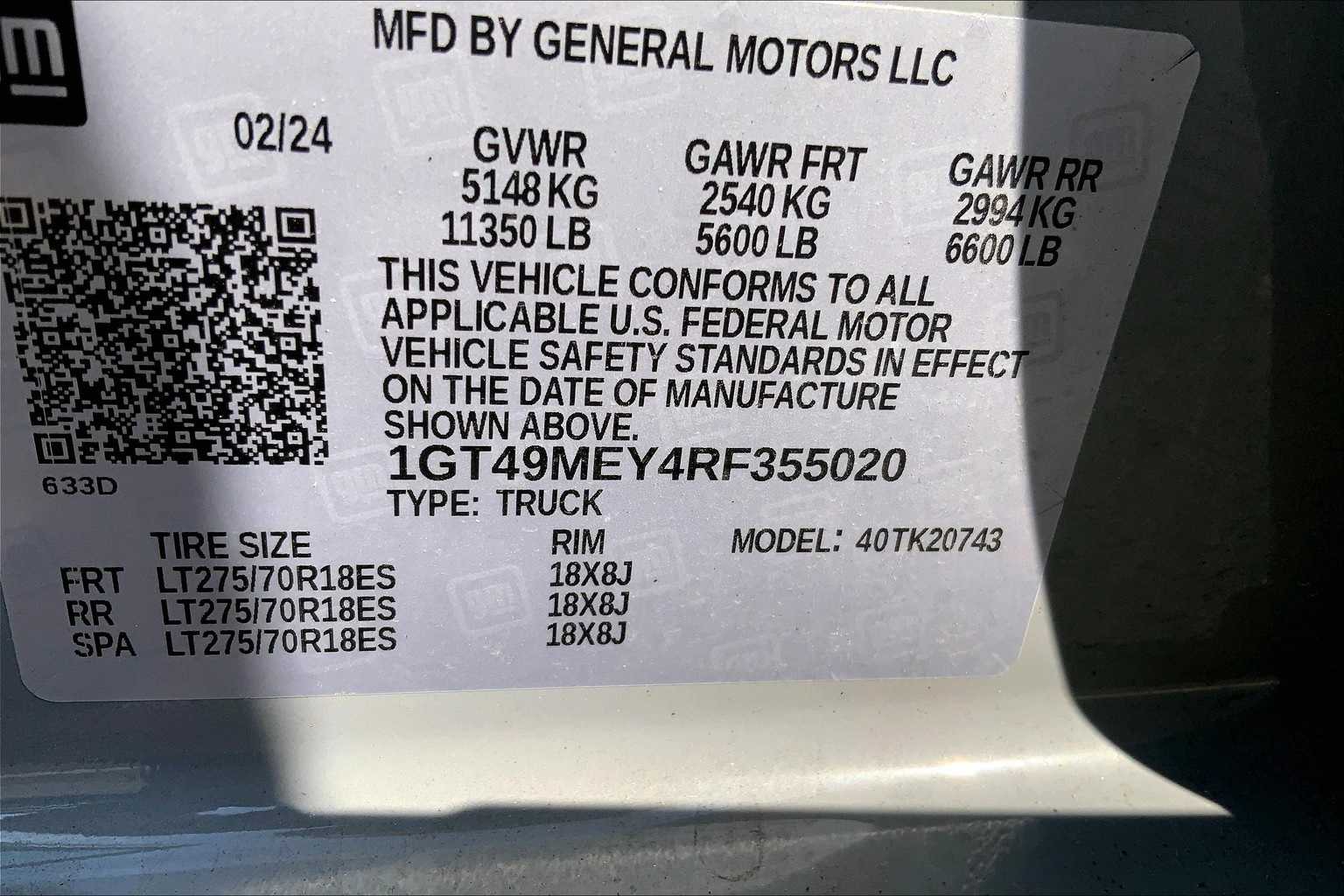 Thumbnail: 2024 GMC Sierra 2500 - 21