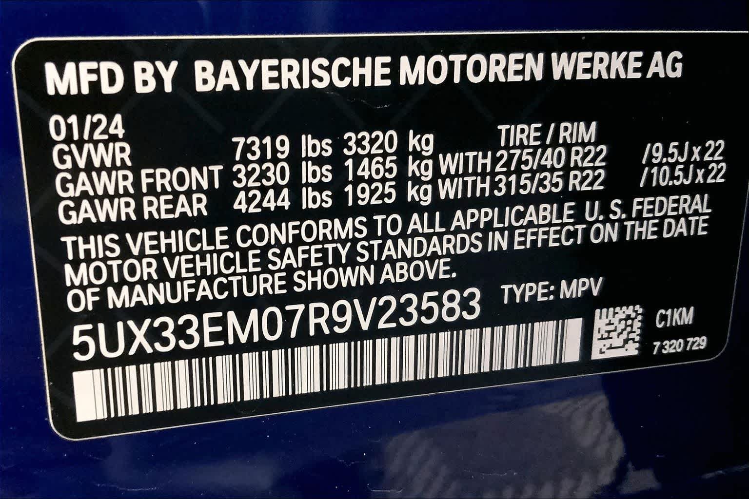 Thumbnail: 2024 BMW X7 - 20