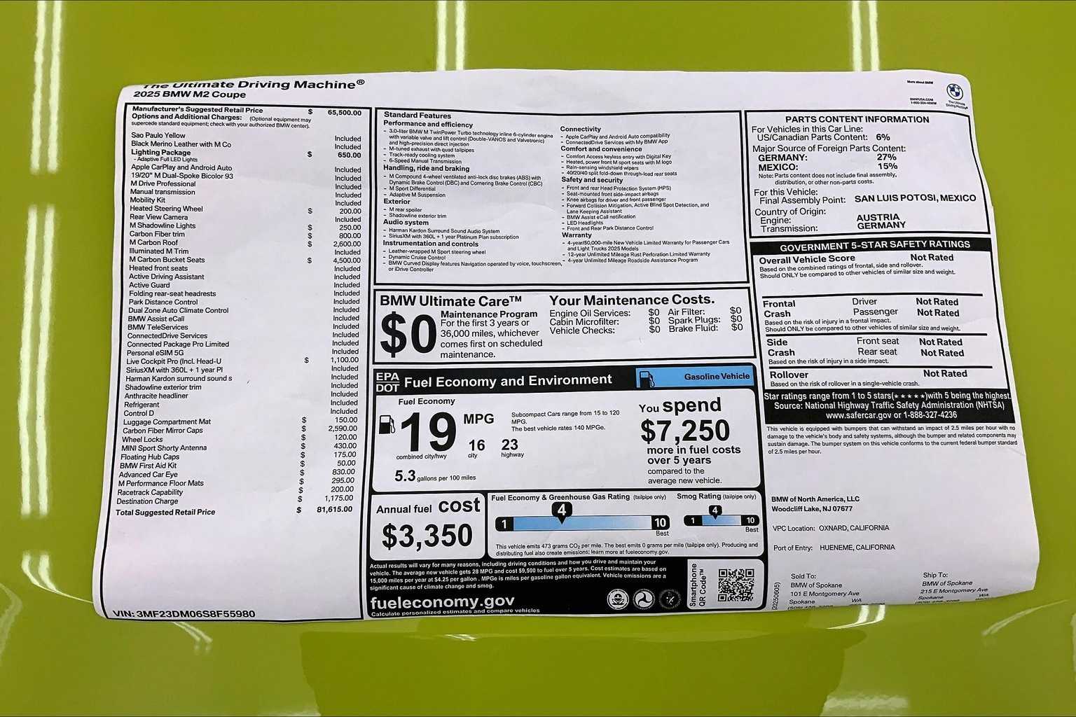 Thumbnail: 2025 BMW M2 - 22