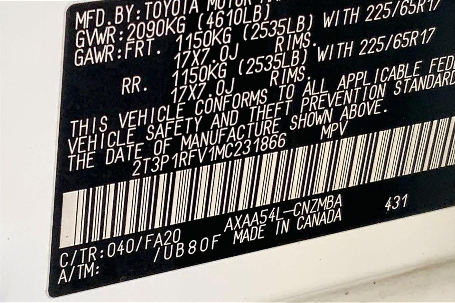 Thumbnail: 2021 Toyota RAV4 - 21