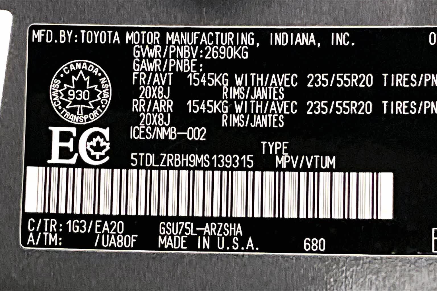 Thumbnail: 2021 Toyota Highlander - 20