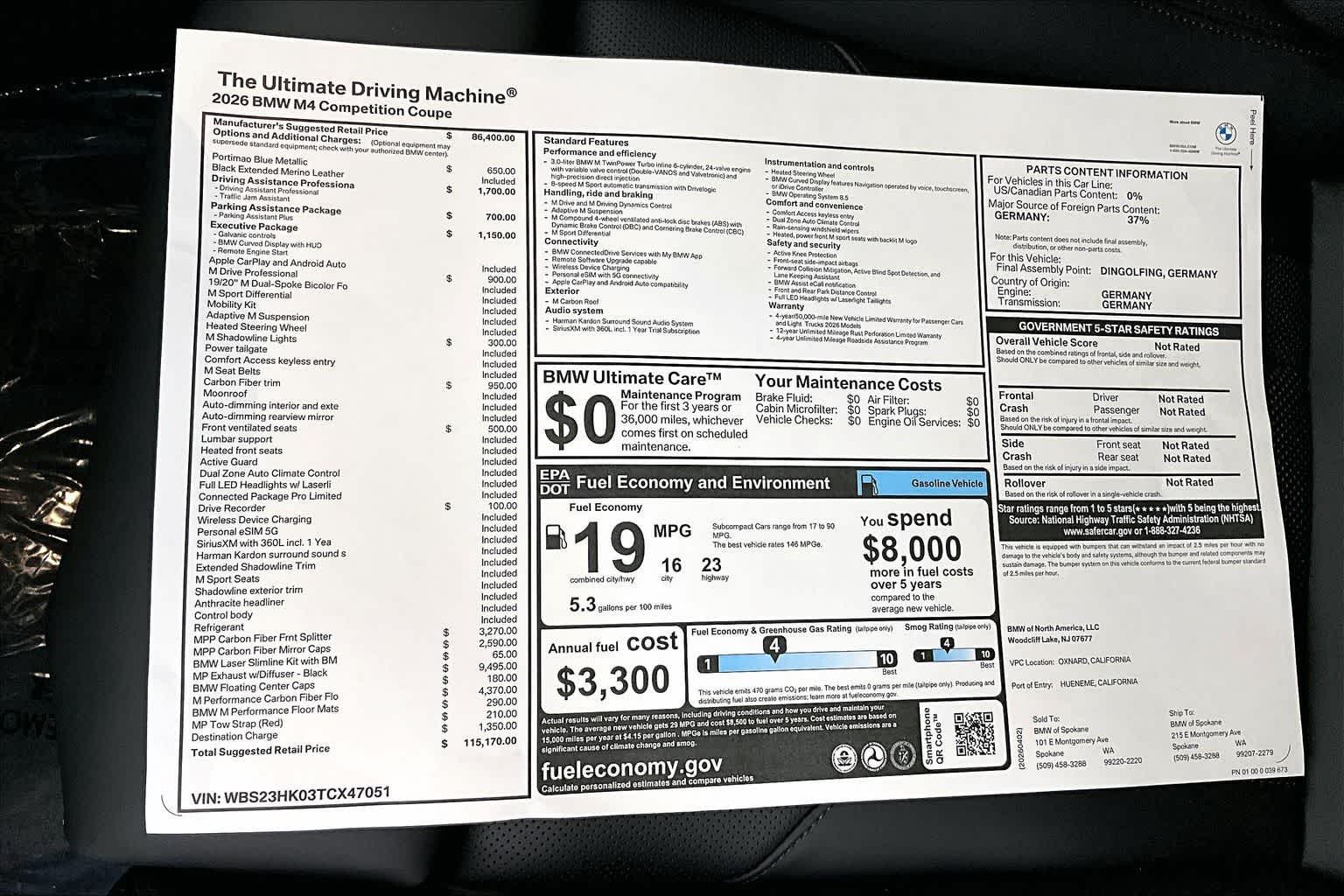 Thumbnail: 2026 BMW M4 - 22