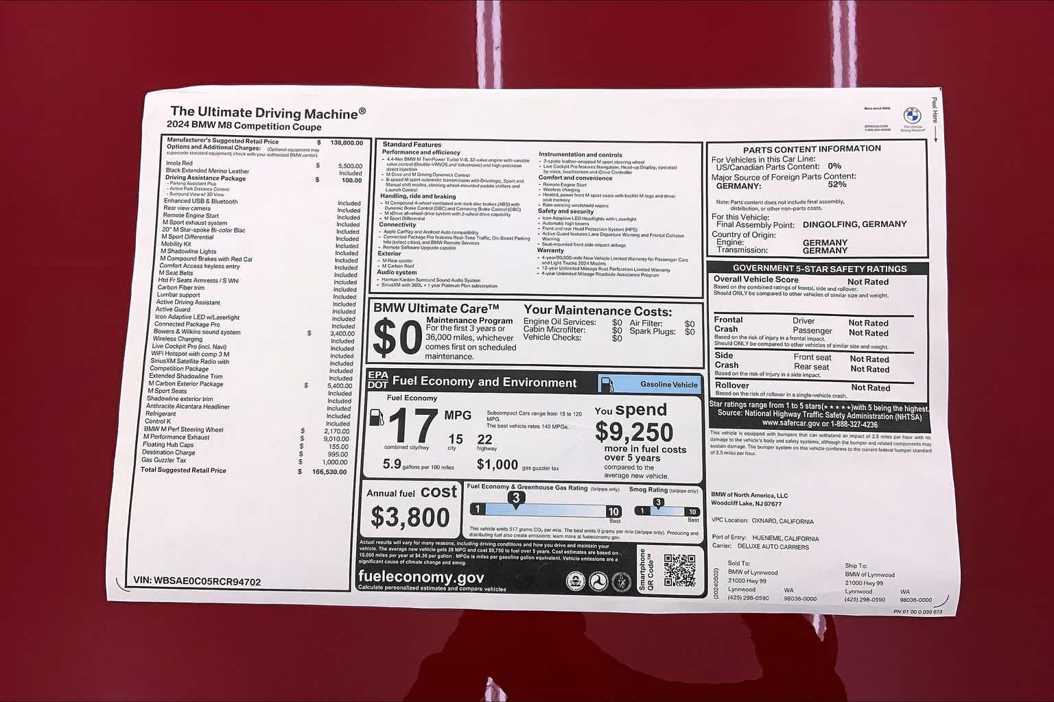 Thumbnail: 2024 BMW M8 - 22
