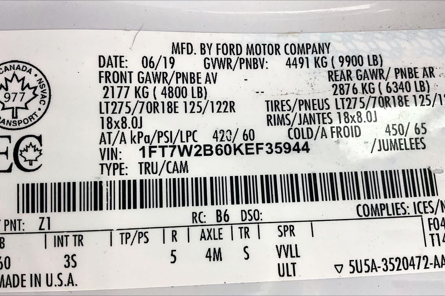 Thumbnail: 2019 Ford F-250 - 20