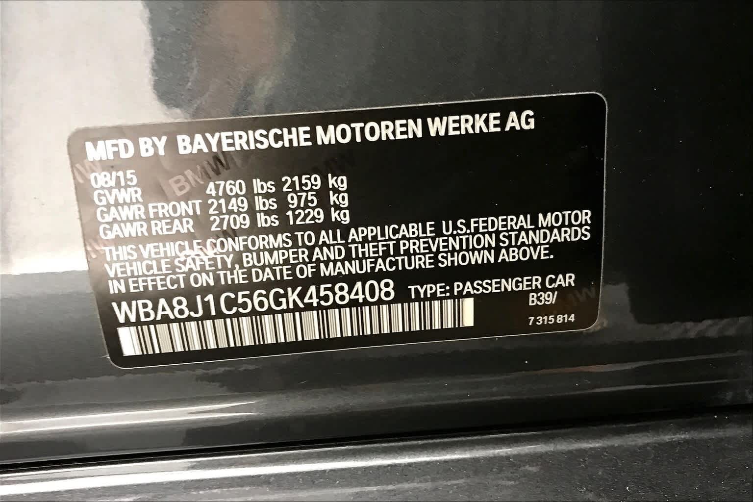 Thumbnail: 2016 BMW 3 Series - 24