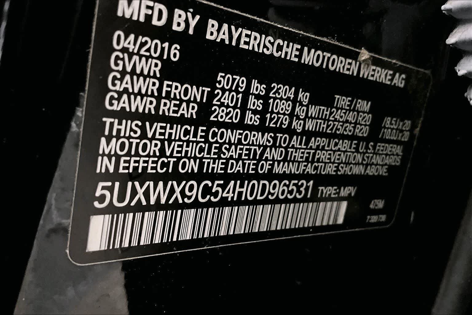 Thumbnail: 2017 BMW X3 - 20